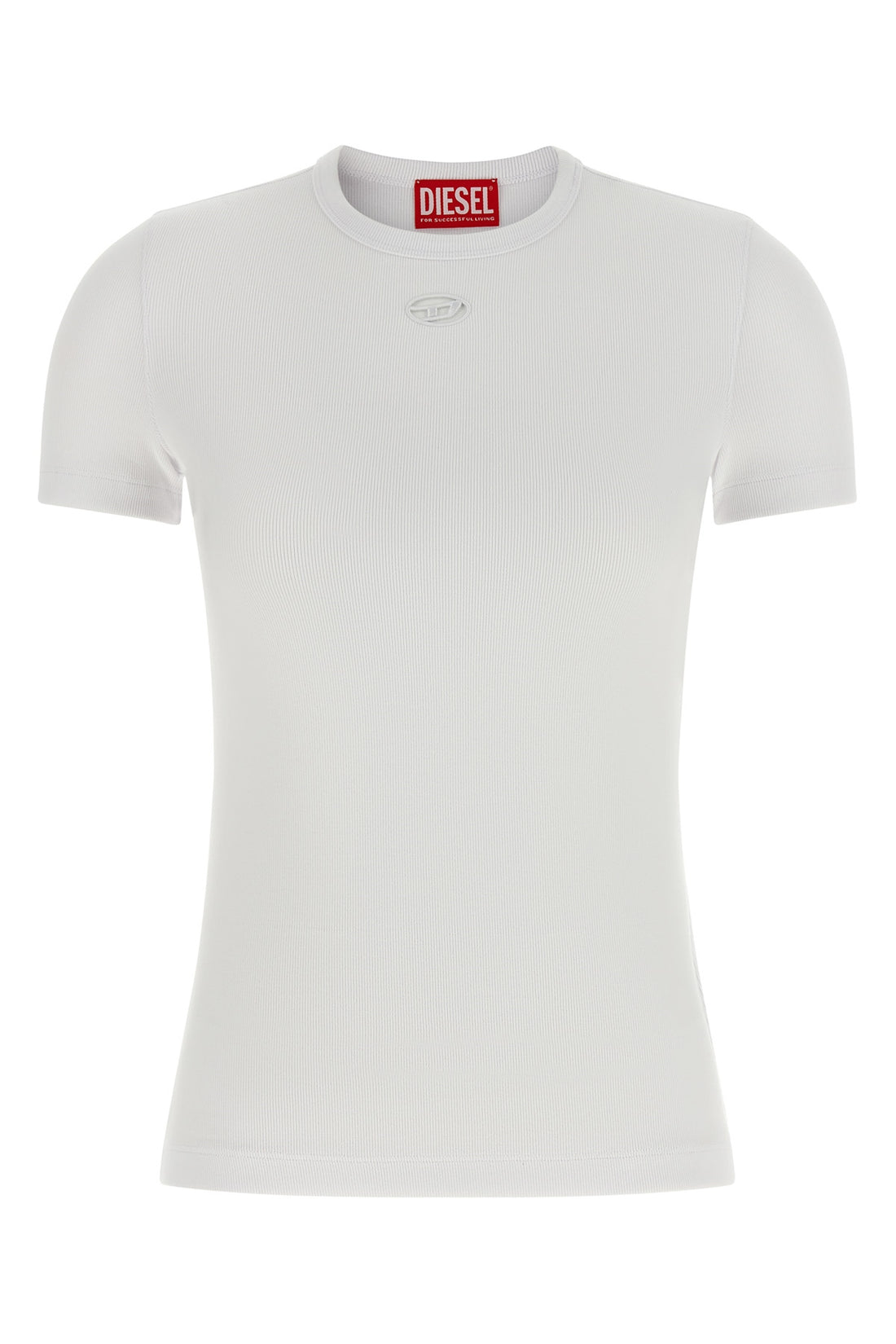 DIESEL L t-ribber-od ribbed stretch cotton t-shirt