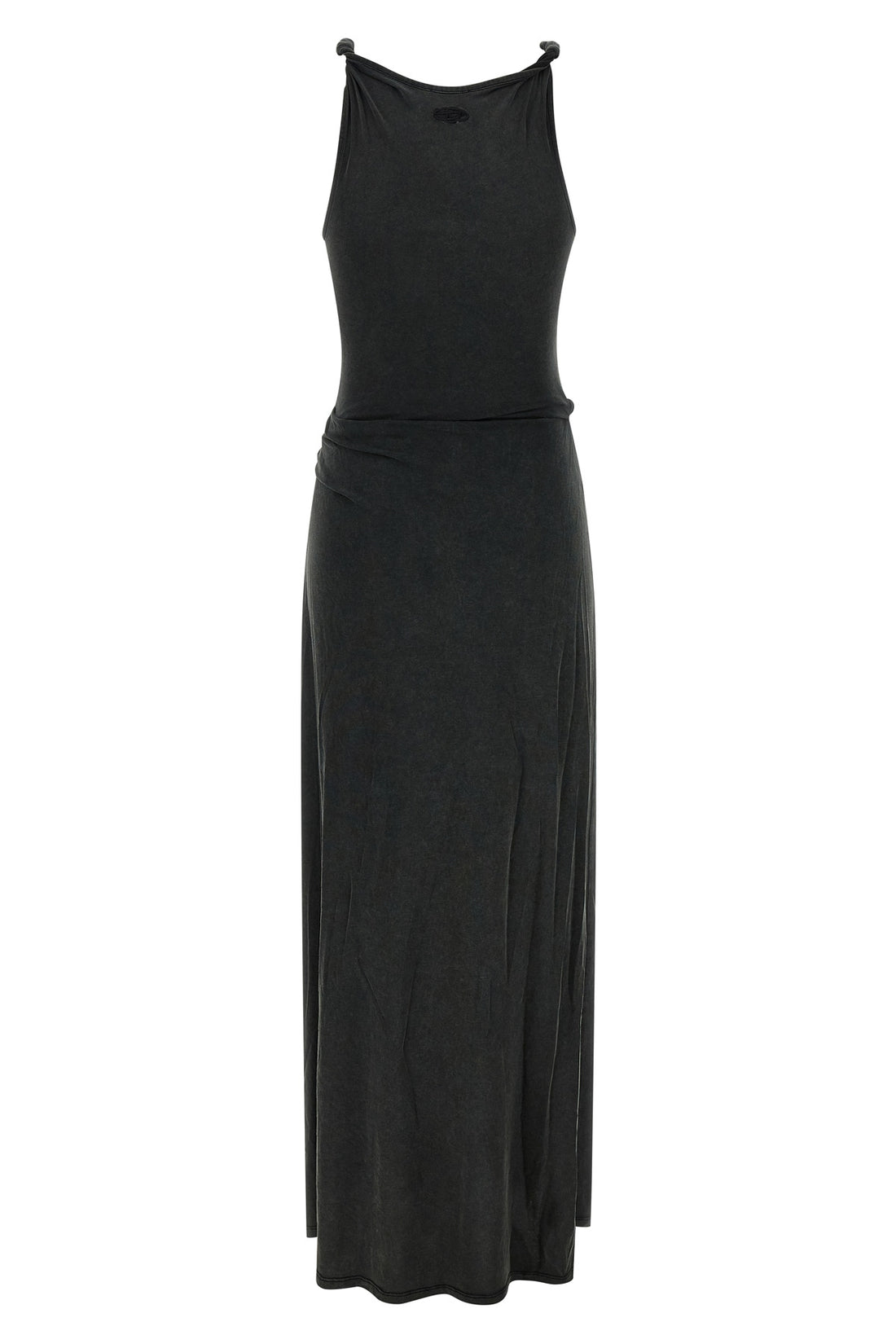 DIESEL M long d-estiga-s1 dress in délavé-effect stretch modal