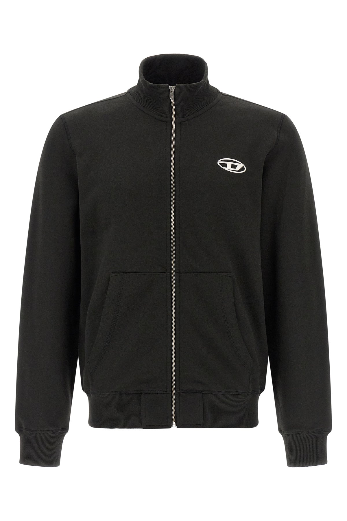 s-ginn-zip-iod sweatshirt in brushed cotton
