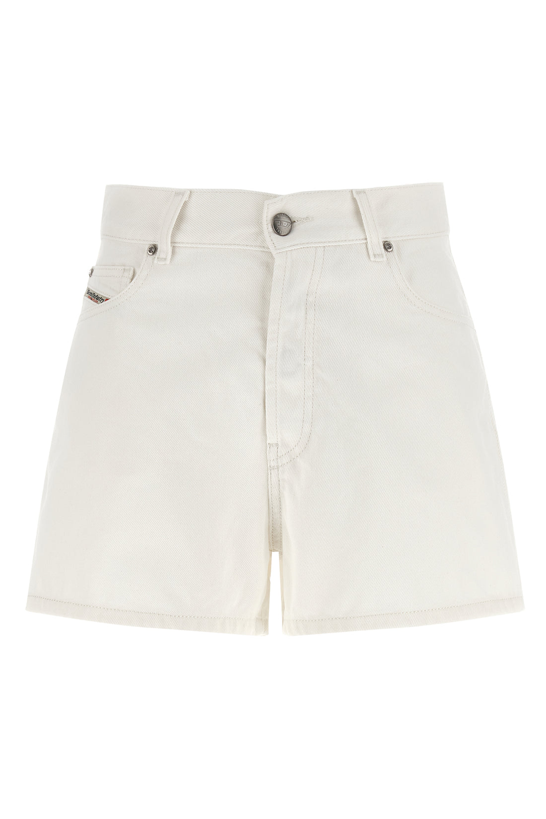 DIESEL 26 de-helios shorts in garment-dyed cotton denim