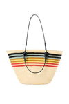 Medium Anagram Paula Ibiza Raffia Basket Bag