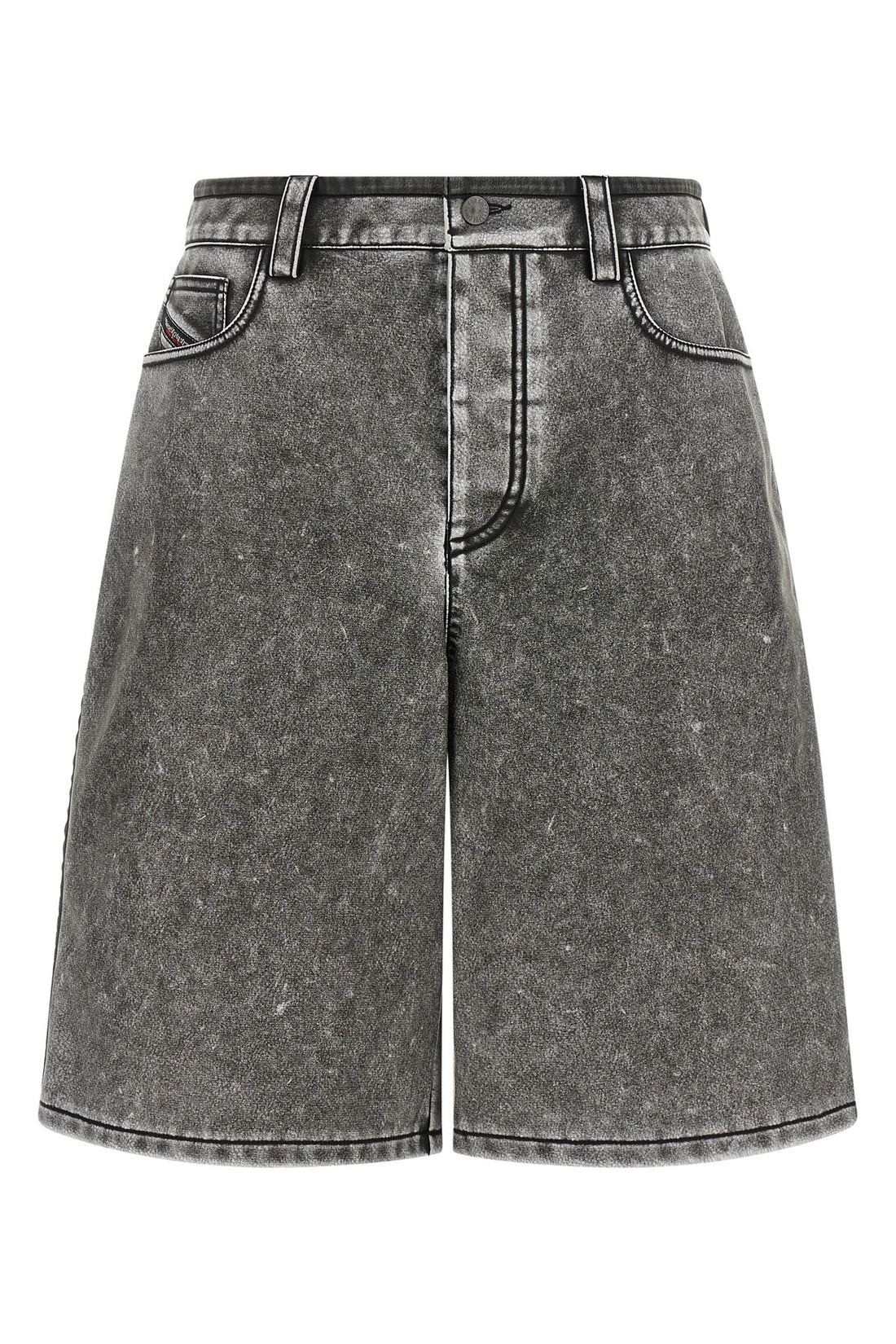 DIESEL 36 p-arlor diesel bermuda shorts redefine the codes of casual dress through an in