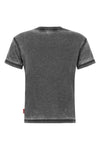 diesels t-ila-aa1 short-sleeved t-shirt stands out for its slim silhouette an
