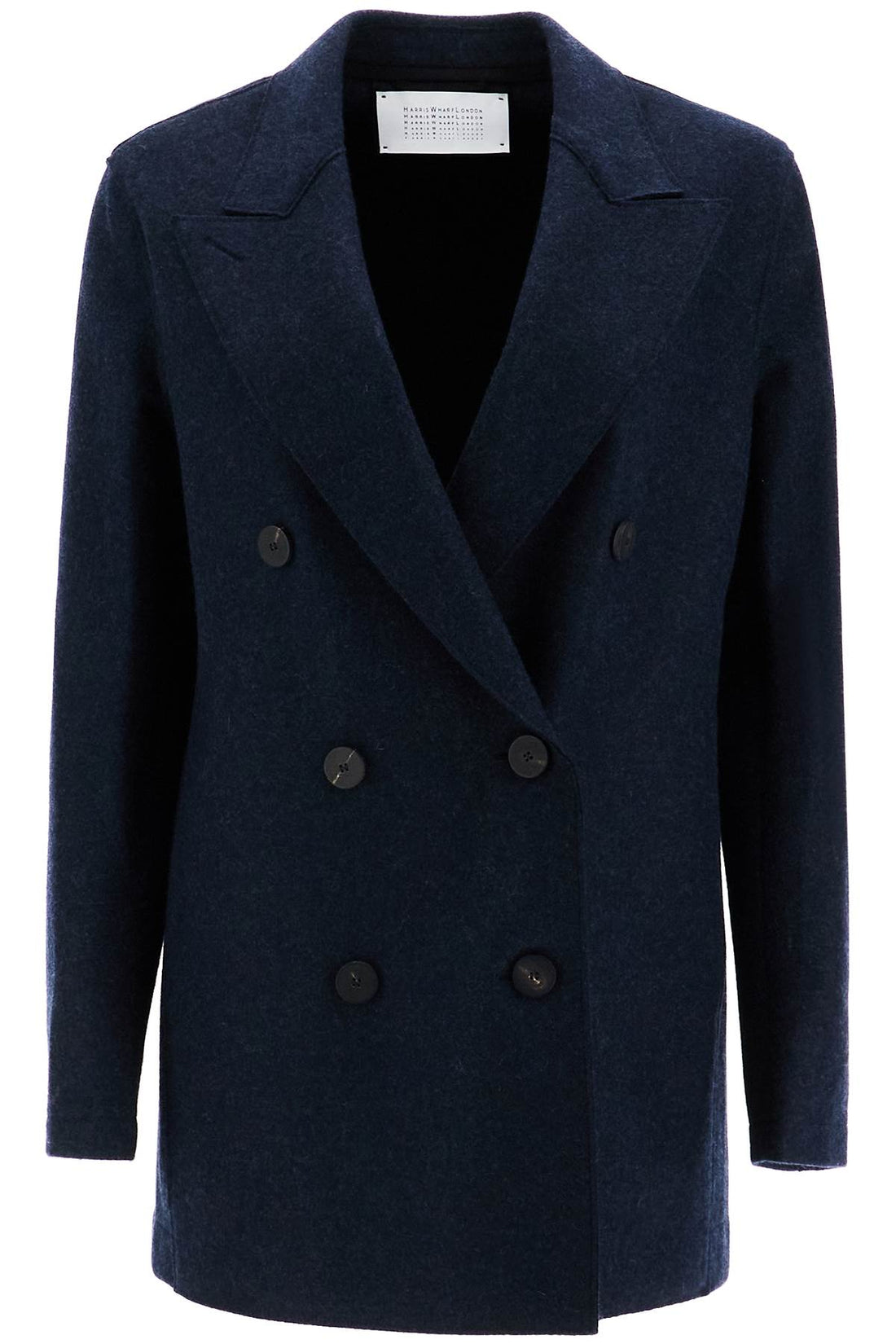 double-breasted cashmere coat