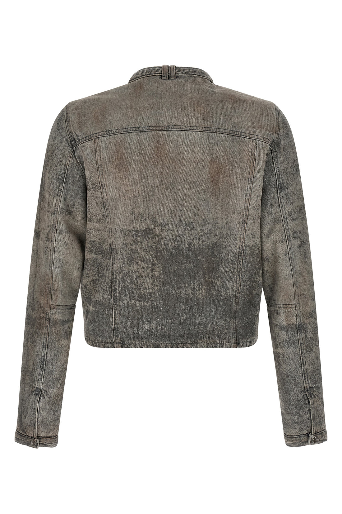 DIESEL XL d-vulmar-fsi cotton and hemp satin denim jacket