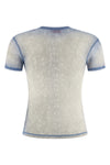 t-iana t-shirt in light stretch cotton patterned