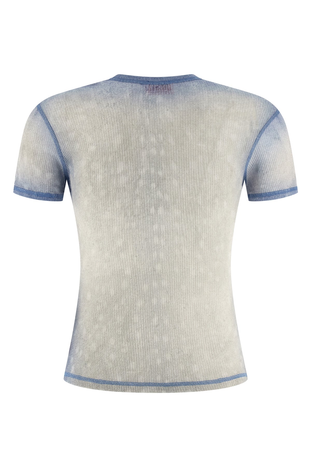 t-iana t-shirt in light stretch cotton patterned