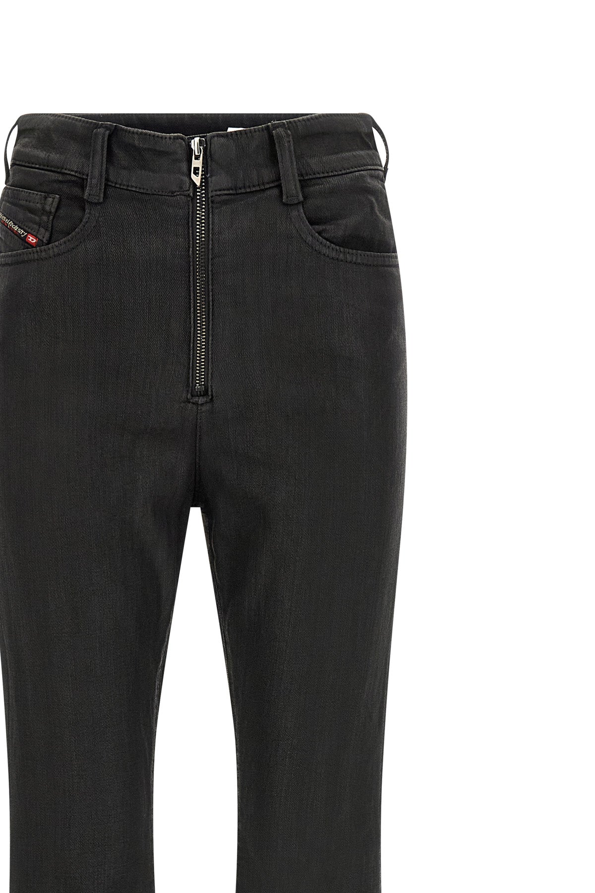 diesel 1973 d-partt jeans redefine the denim silhouette through an extra-high