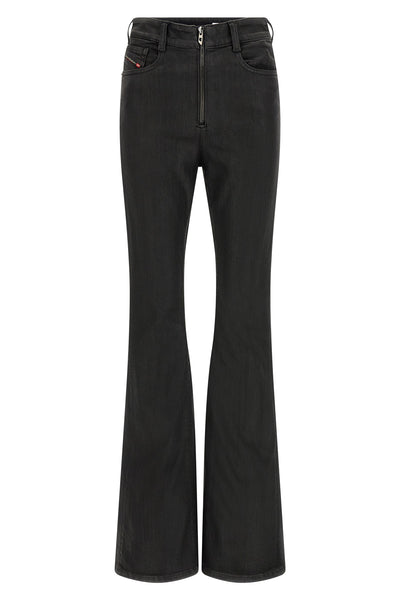 diesel 1973 d-partt jeans redefine the denim silhouette through an extra-high