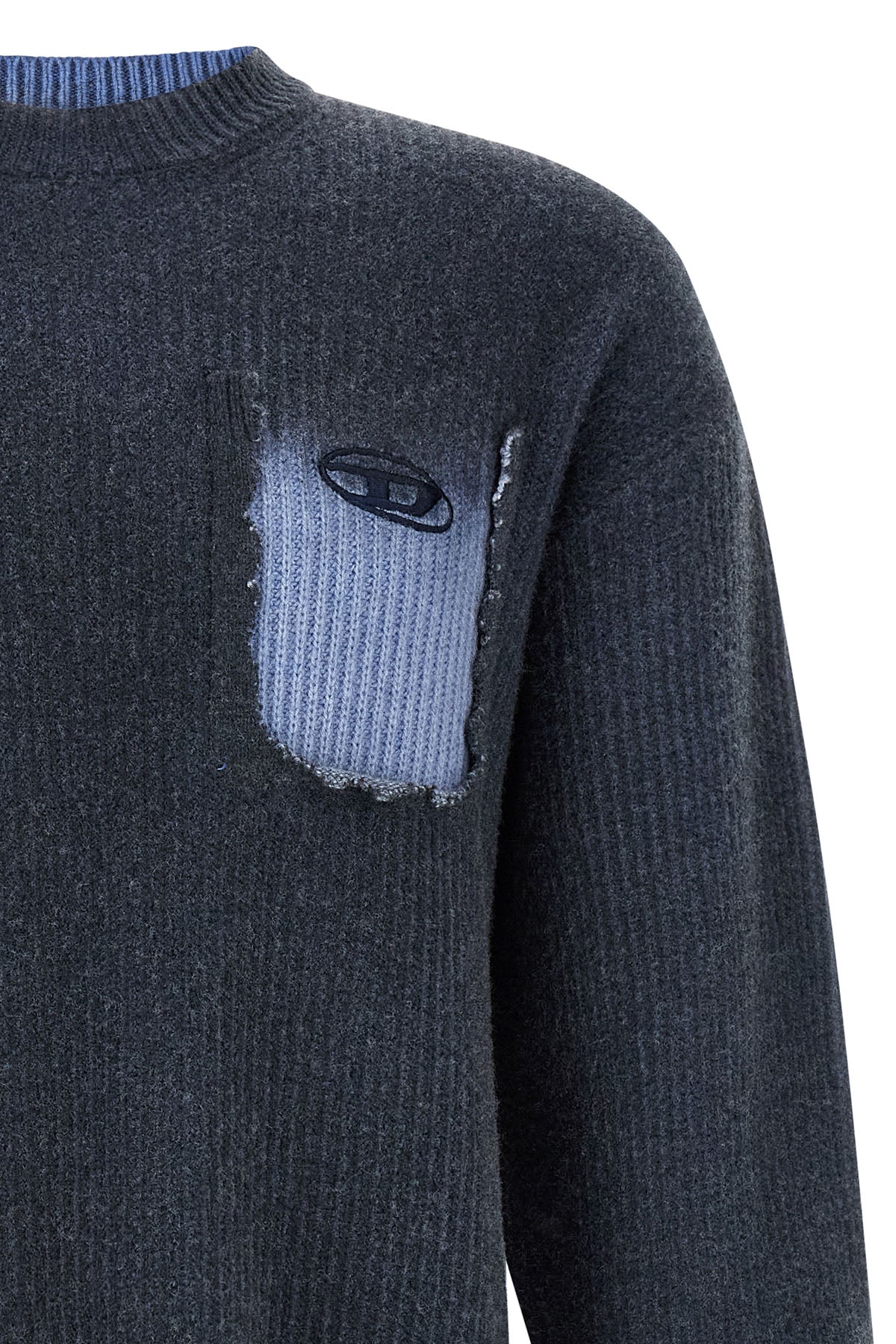 the diesel k-pickler crew neck sweater