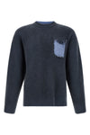 the diesel k-pickler crew neck sweater