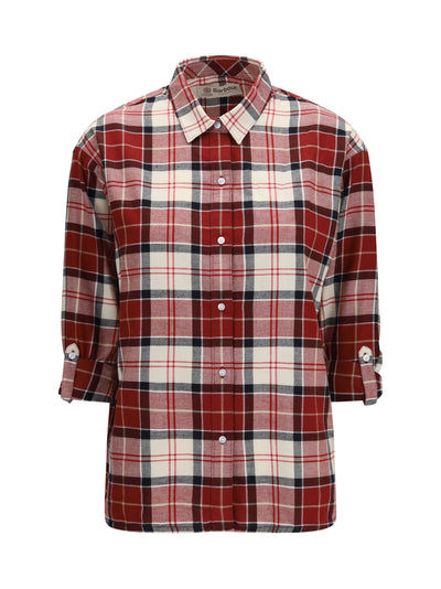elishaw check shirt