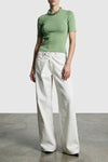 vana fold cotton denim jeans