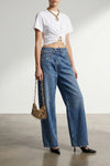 vana stonewashed cotton denim jeans