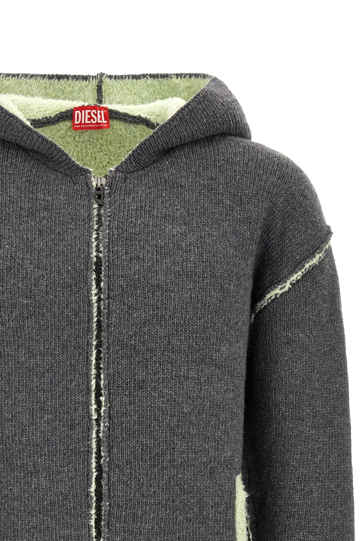 the diesel k-boubby knit hoodie