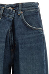 vana fold cotton denim jeans