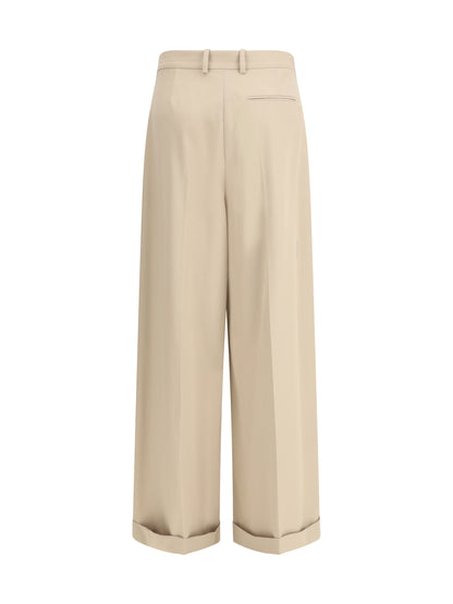 LOEWE 36 lightweight cotton gabardine trousers