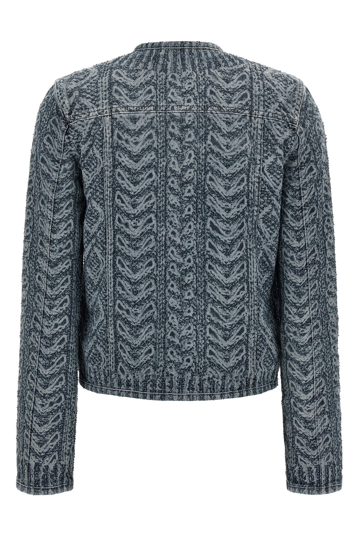 the diesel de-grafy-s2 denim jacket redefines the codes of casual dress throug
