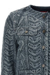 the diesel de-grafy-s2 denim jacket redefines the codes of casual dress throug