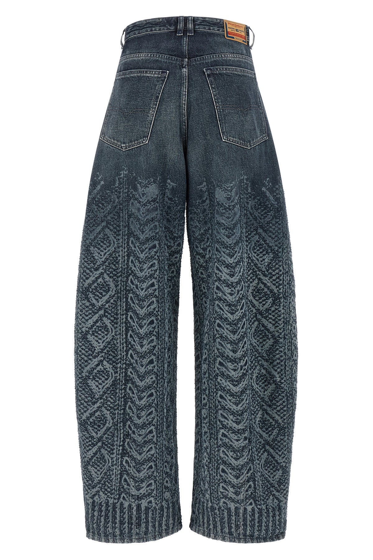 the 1987 d-khelz-s2 diesel jeans redefine the codes of denim through a bold si