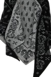 the the wild rag scarf by guest in residence stands out for its triangular con