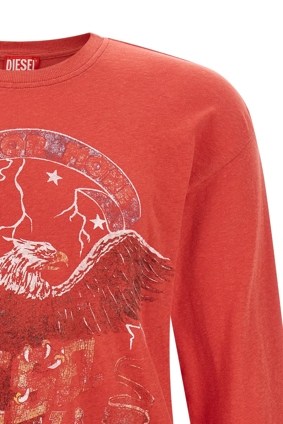 the diesel t-geri-ls long-sleeved t-shirt