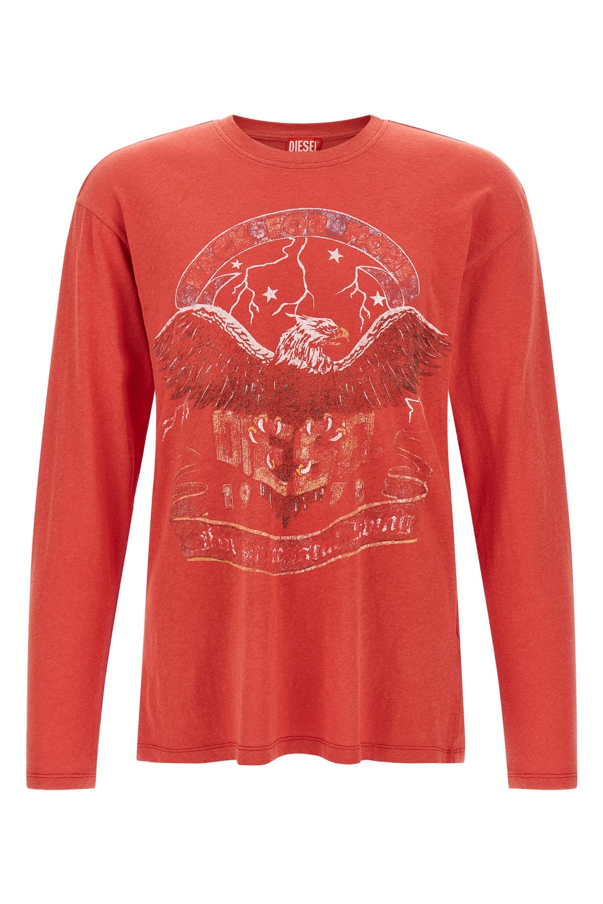 the diesel t-geri-ls long-sleeved t-shirt