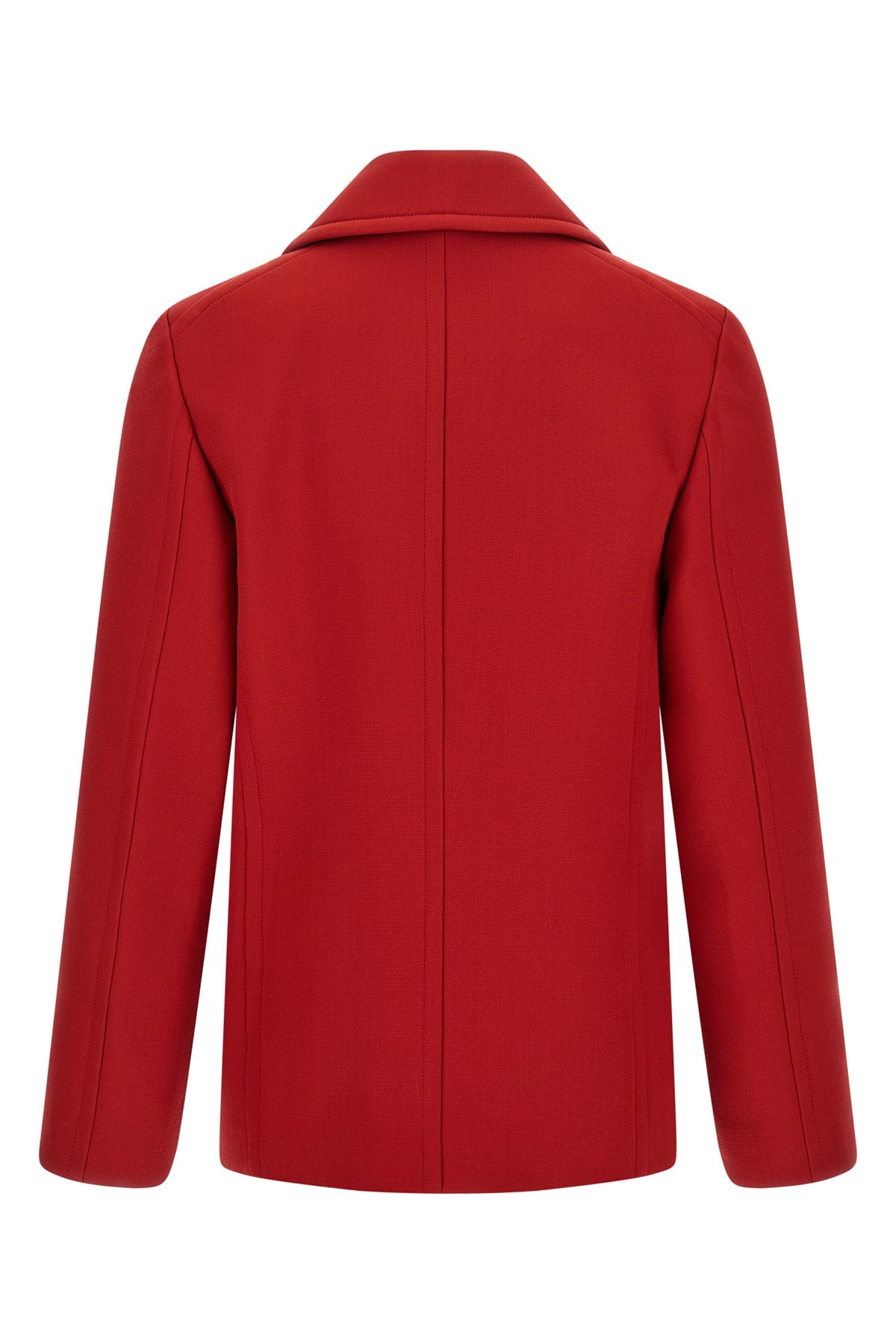 Auralee Double Breast Twisted Wool Coat | Modecraze – MODECRAZE