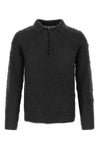 super kid mohair spun polo shirt