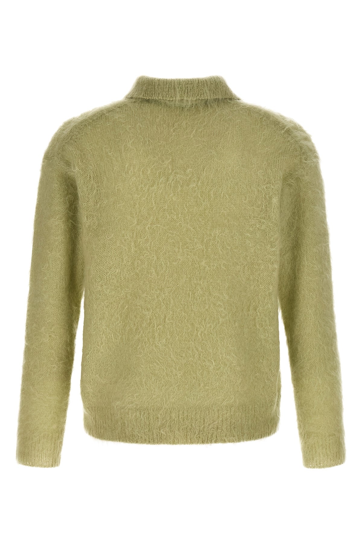 super kid mohair spun polo shirt