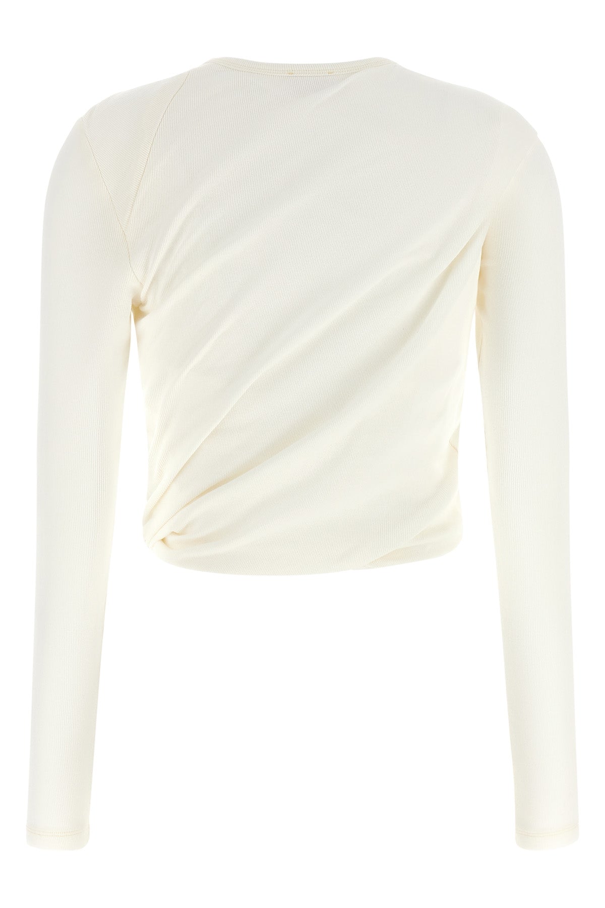 the diesel t-asay-pl long-sleeved top redefines the everyday silhouette throug