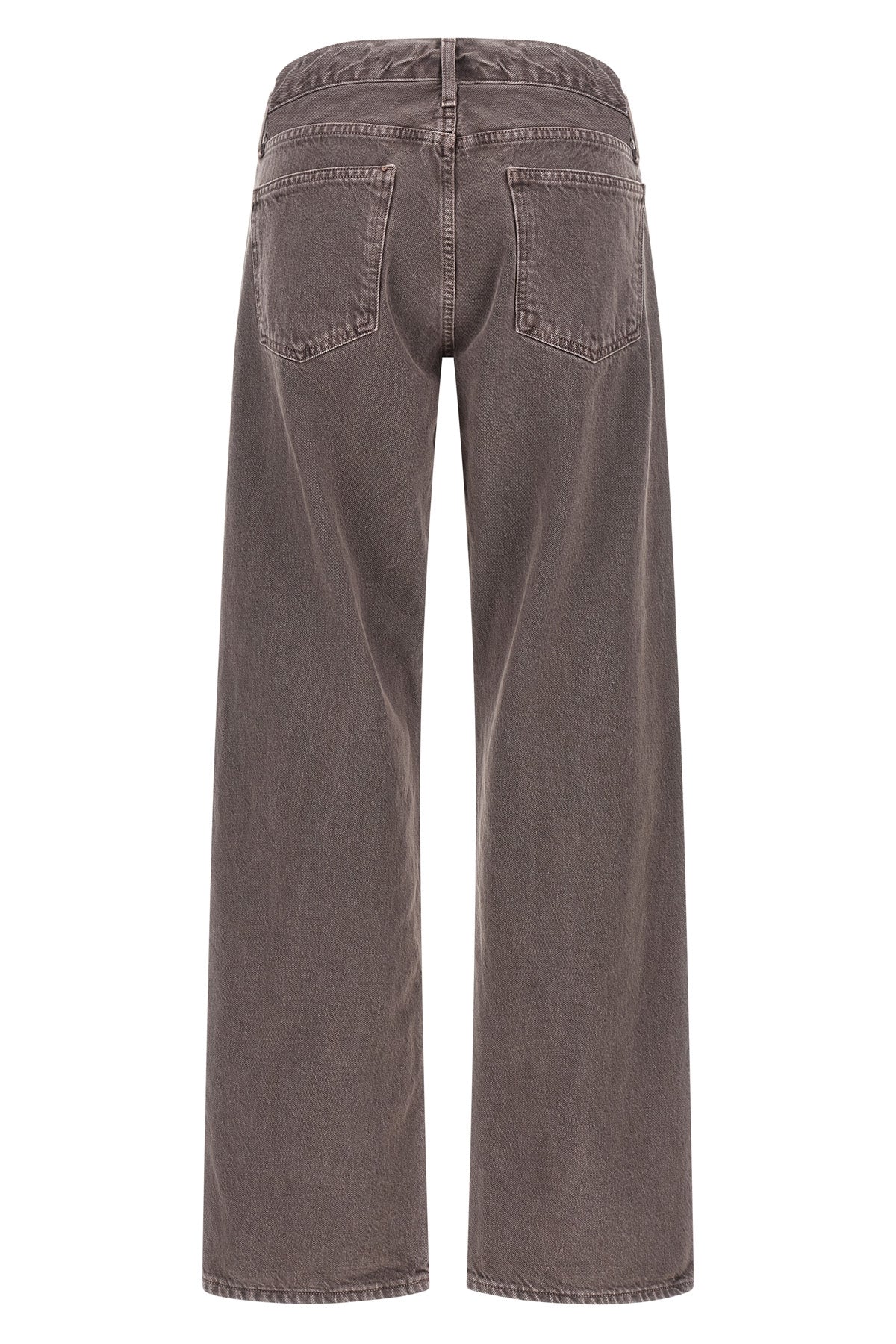 the low rise loose agolde jeans redefine the casual silhouette through an impe