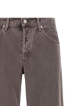 the low rise loose agolde jeans redefine the casual silhouette through an impe