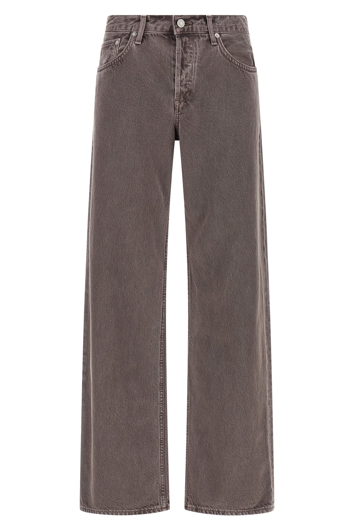 the low rise loose agolde jeans redefine the casual silhouette through an impe