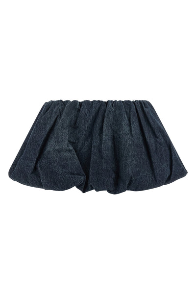 the diesel de-muj-fsj2 mini skirt redefines volumes through a bold sartorial c
