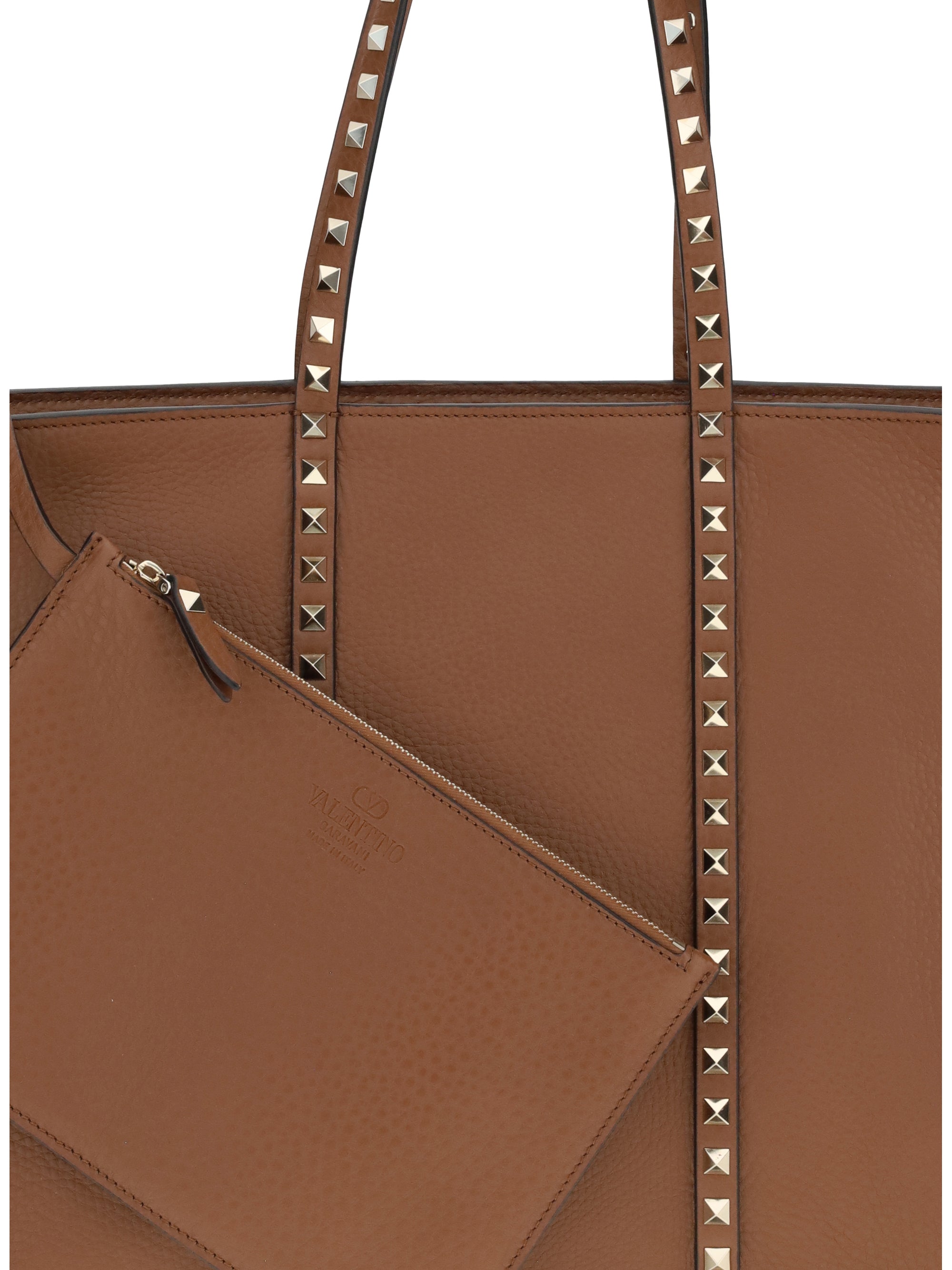 medium rockstud tote bag
