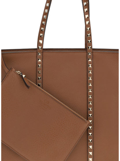 medium rockstud tote bag