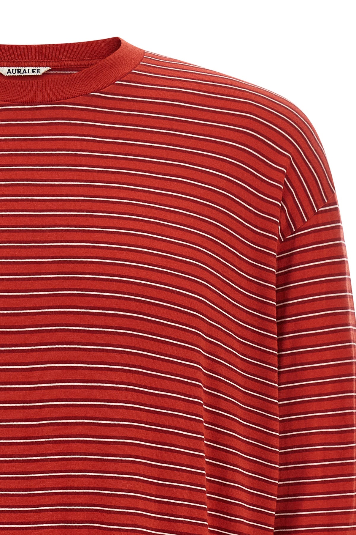 the auralee long-sleeved sweater