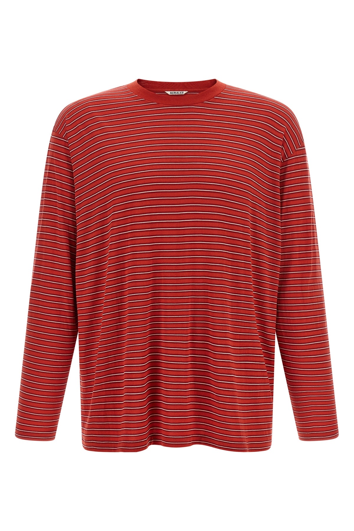 the auralee long-sleeved sweater