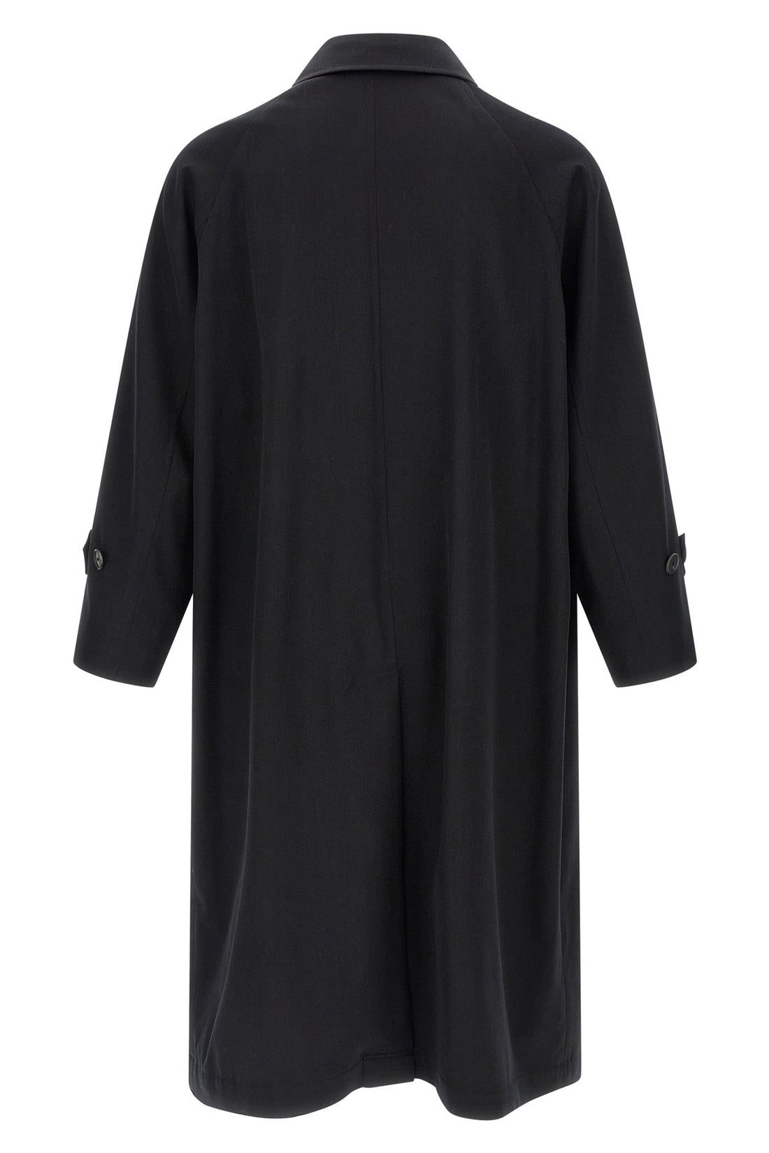 AURALEE 5 light wool gabardine trench coat in lightweight fabric