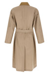 long wool max canvas wool canvas coat made