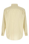 striped cotton and silk shirt