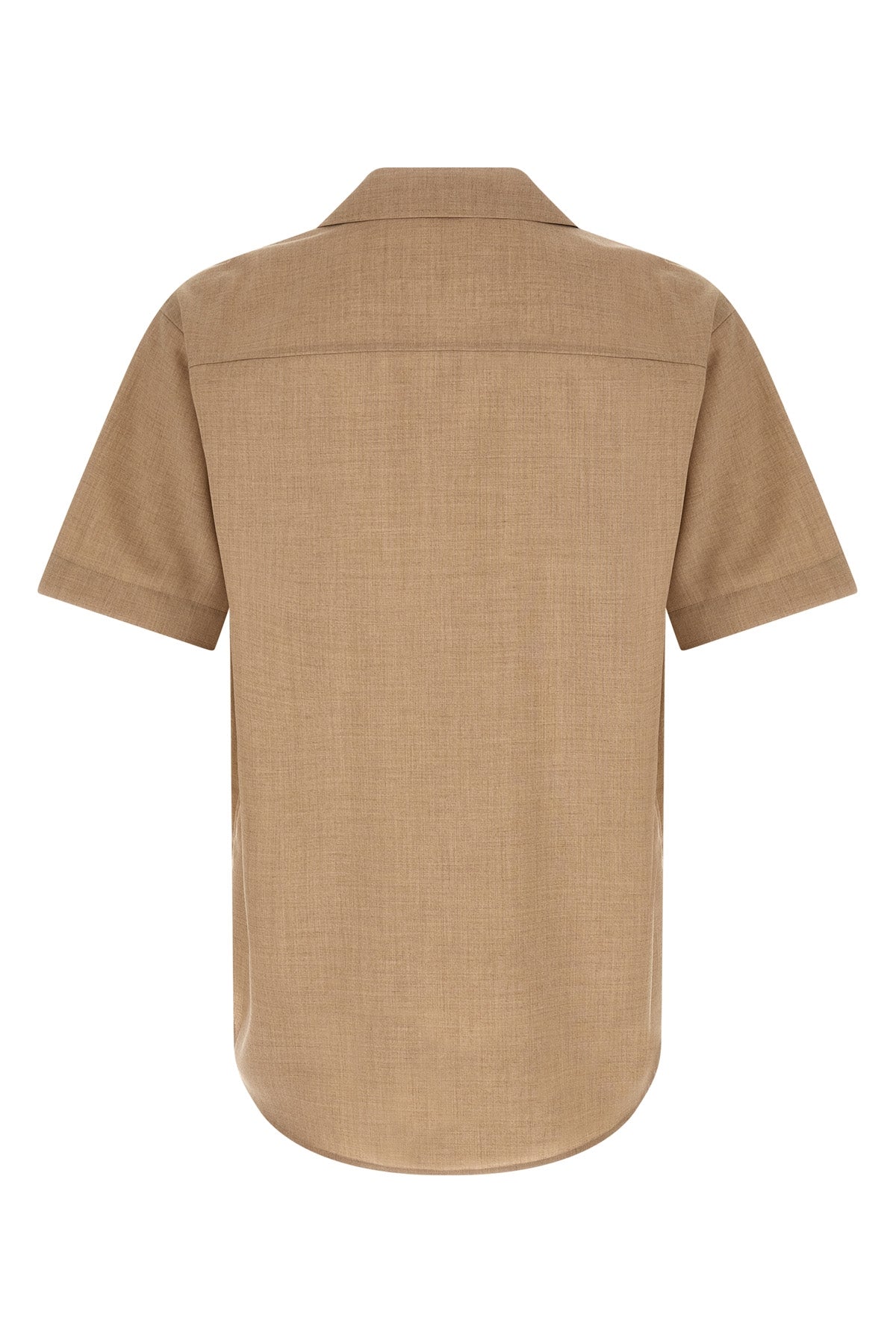 summer twist cashmere poplin shirt