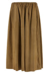 midi skirt in fine calf leather