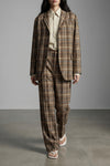striped cotton and silk shirt