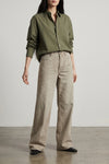 washed finx twill cotton shirt