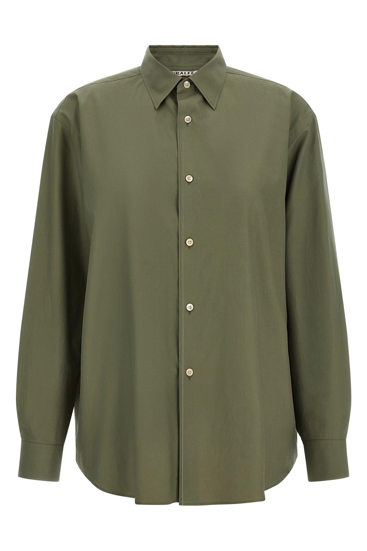 washed finx twill cotton shirt