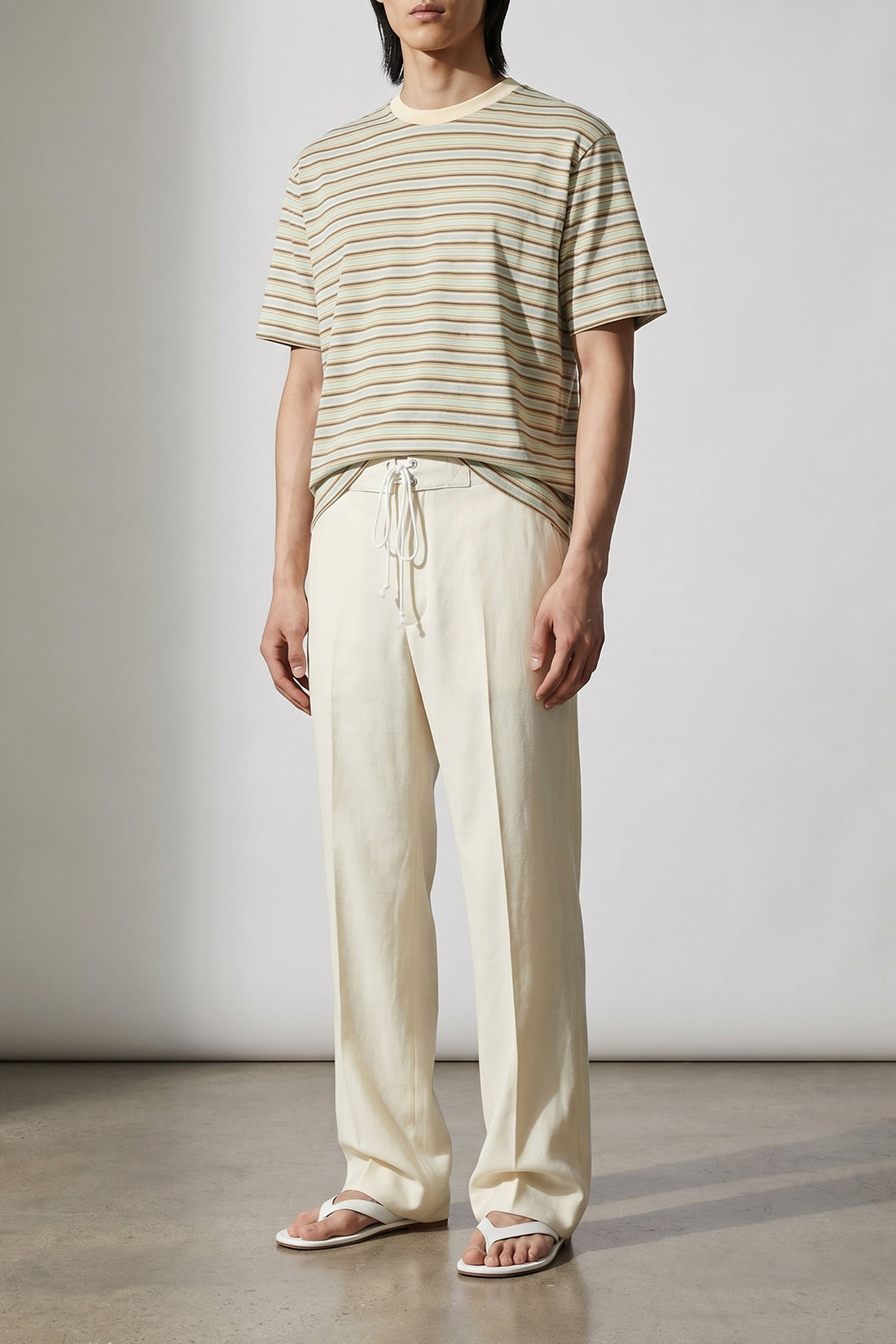 AURALEE 4 very dense cotton jersey t-shirt