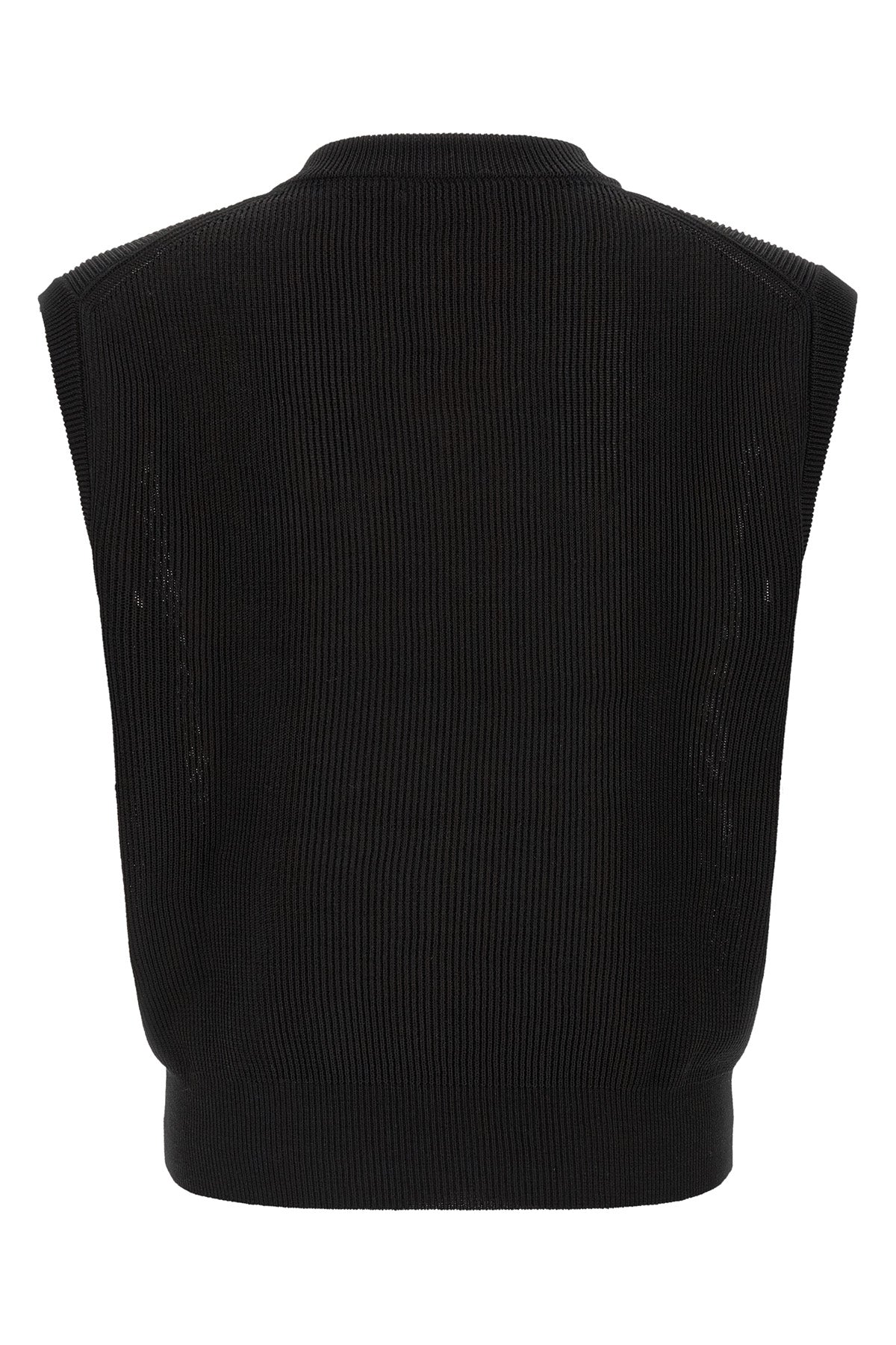 ribbed knit vest