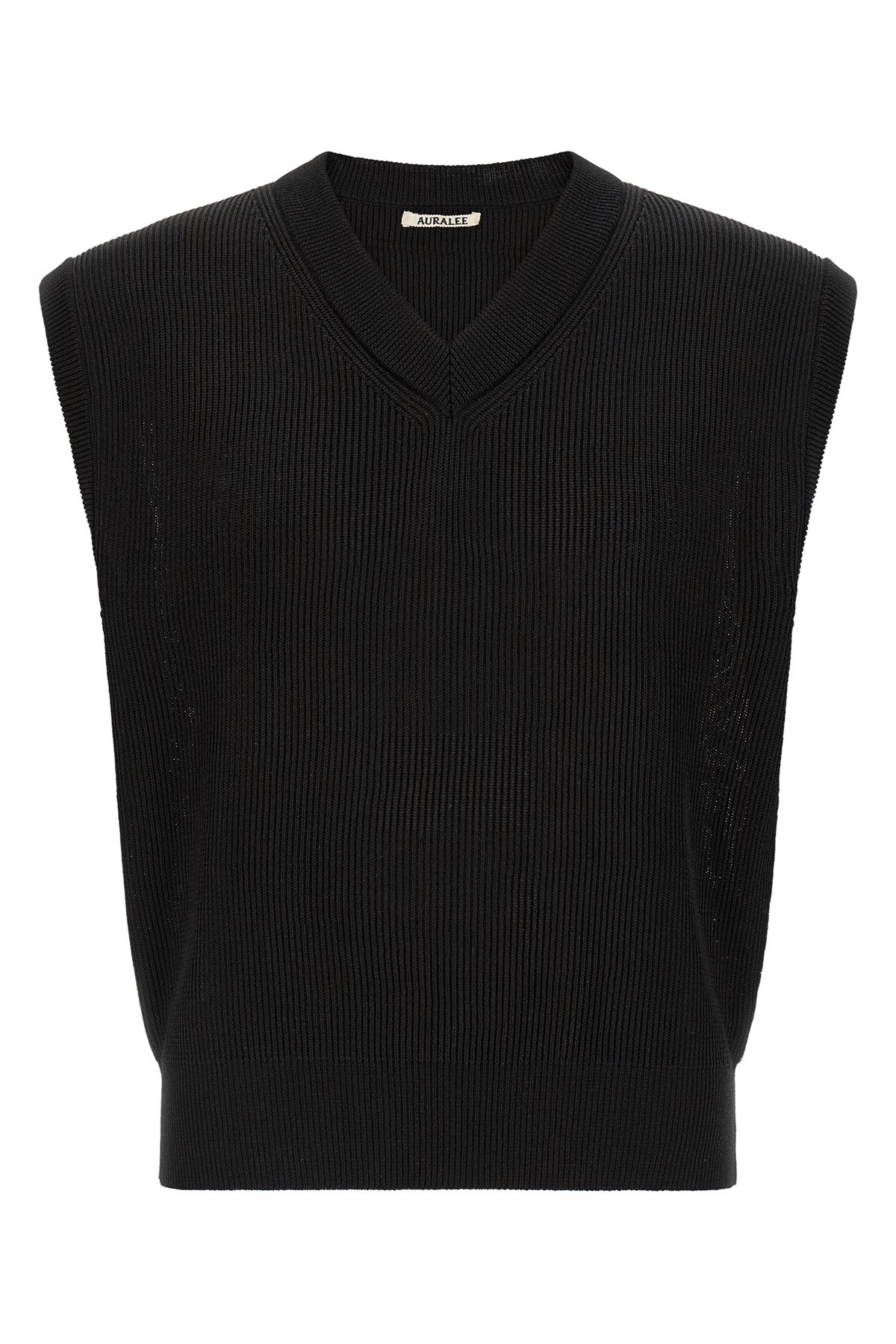 ribbed knit vest